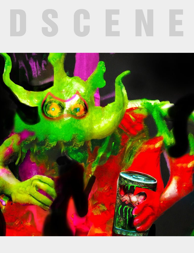 DSCENE #019 Custom Art Cover by EVA PAPAMARGARITI - Limited Edition PRINT