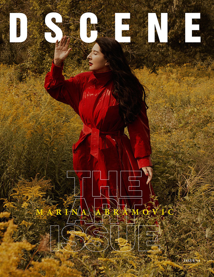 MARINA ABRAMOVIC for DSCENE MAGAZINE #14 - ART ISSUE - PRINT COPY (cover 1)