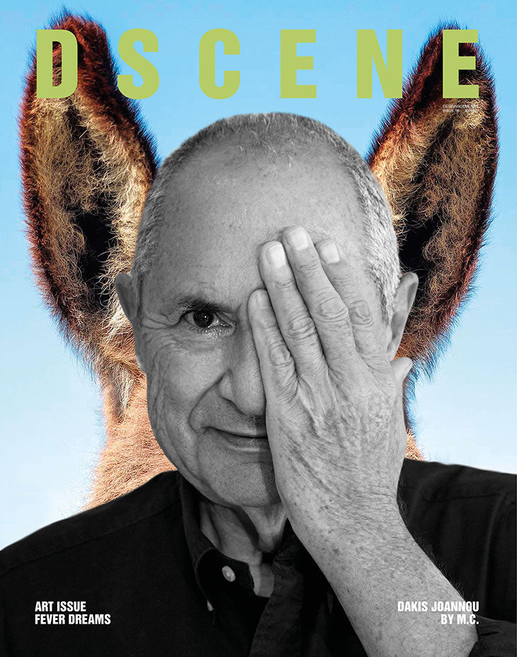 DSCENE Art Issue DAKIS JOANNOU by MAURIZIO CATTELAN - PRINT COPY
