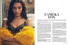 DESIGN SCENE #027 - WILD CARD - NOVEMBER 2018 -  Cover Star LAMEKA FOX