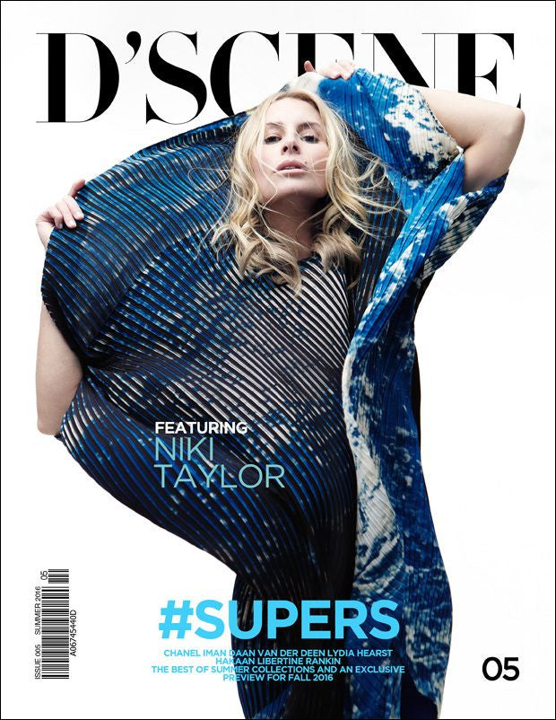 D'SCENE #005 SPRING SUMMER 2016 - NIKI TAYLOR COVER