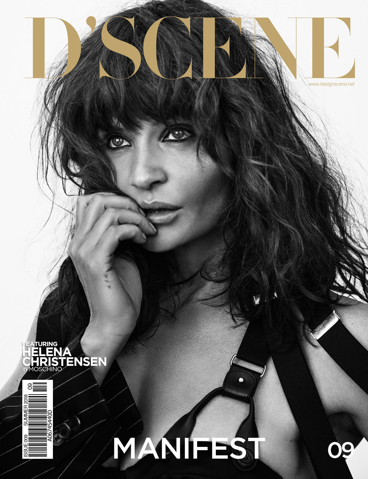 GQ　helena christensen HELENA CHRISTENSEN FOR D'SCENE MAGAZINE MANIFEST! ISSUE #009