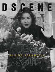 MARINA ABRAMOVIC for DSCENE #14 - 2ND COVER - ART ISSUE - PRINT COPY