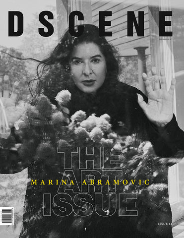 MARINA ABRAMOVIC for DSCENE MAGAZINE #014 - 2ND COVER - ART ISSUE - DIGITAL COPY